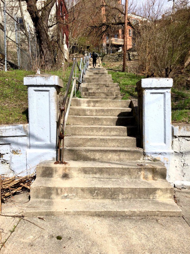 Peete Street Steps, Over-the-Rhine, Cincinnati, OH 