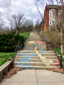 Main Street Steps, Over-the-Rhine, Cincinnati, OH 