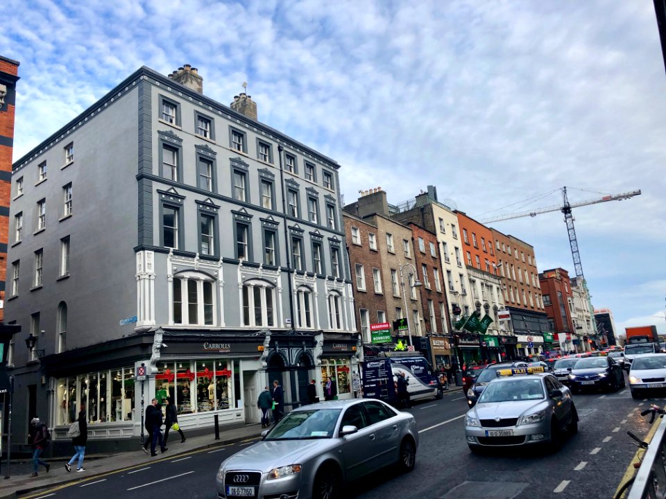 Dame Street, Dublin, Éire 