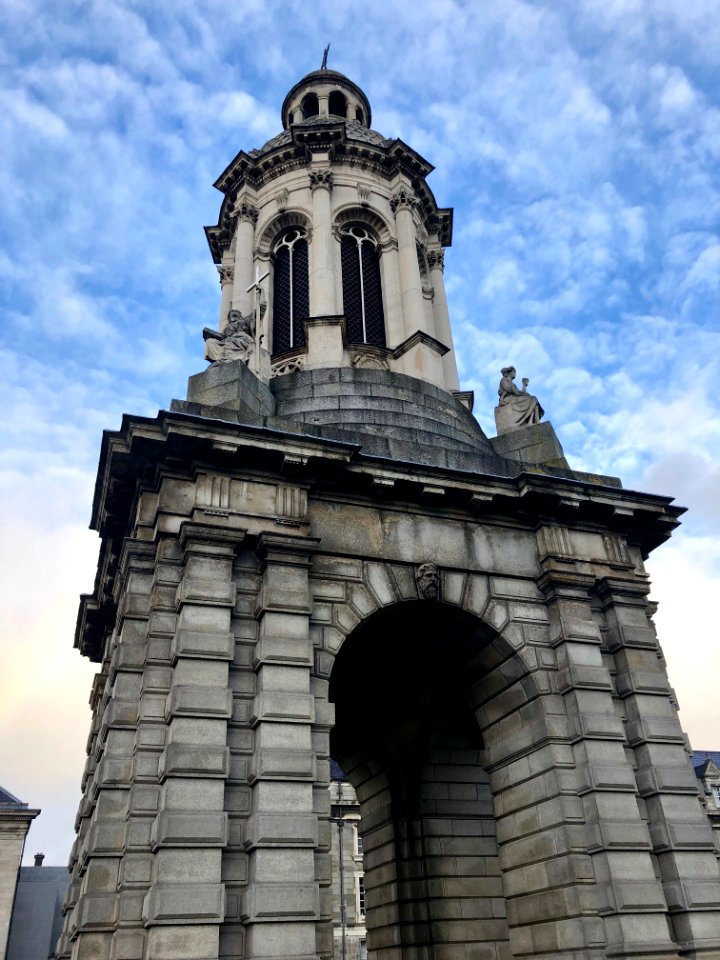 Campanile, Trinity College Dublin, Dublin, Éire 