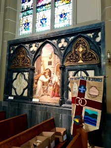 Wall Mosaic, St. Mary's Cathedral Basilica of the Assumpti… 