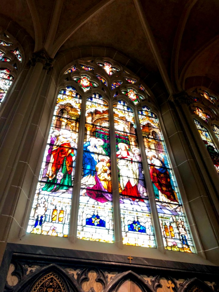 Stained Glass Windows, St. Mary's Cathedral Basilica of th… 