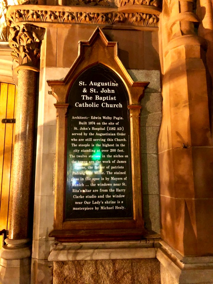 St. Augustine and St. John Church, Dublin, Éire 