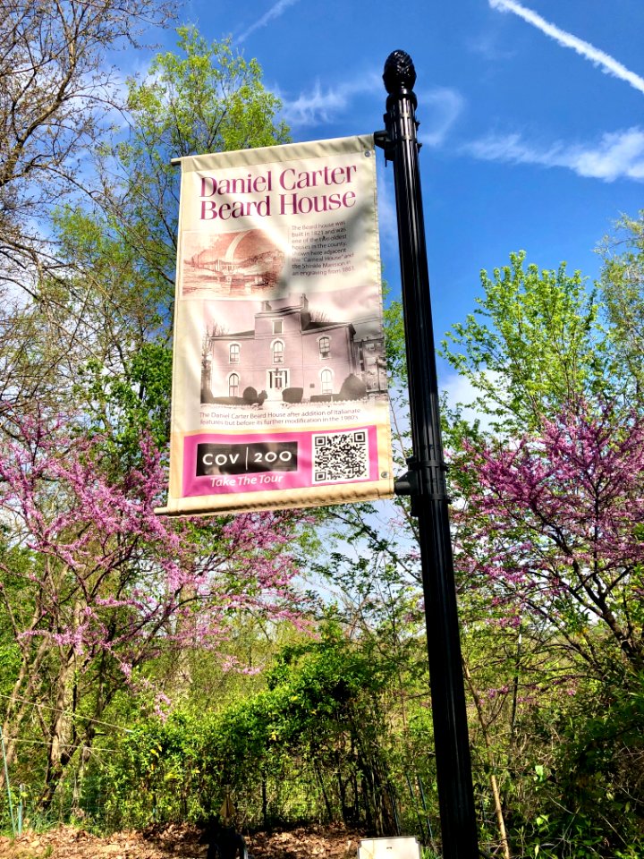 Banner, Daniel Carter Beard Boyhood Home, Licking Riversid… 