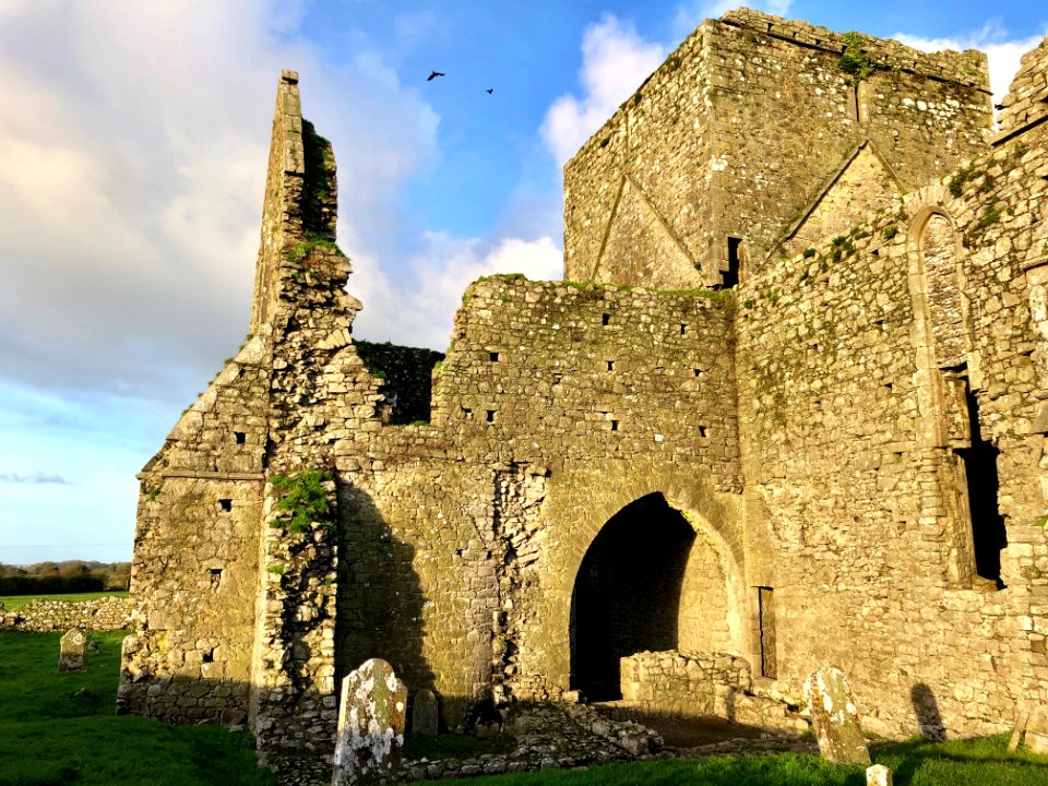 Graveyard, Hore Abbey, Caiseal, Éire 