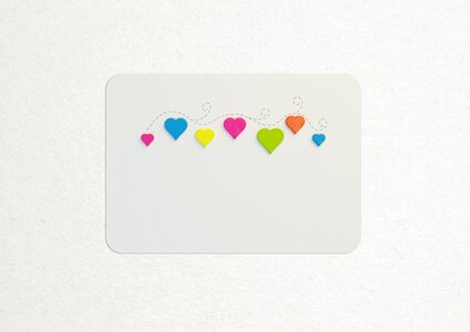 Romantic valentine affection