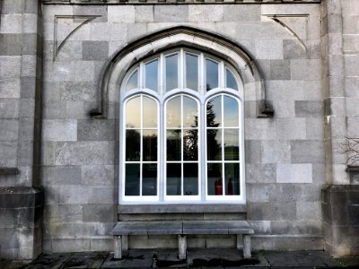 Gothic Window, Kilkenny Castle, Cill Chainnigh, Éire 
