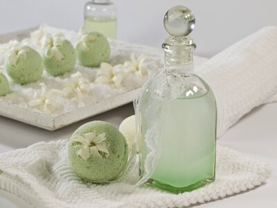Natural cosmetics wellness relax