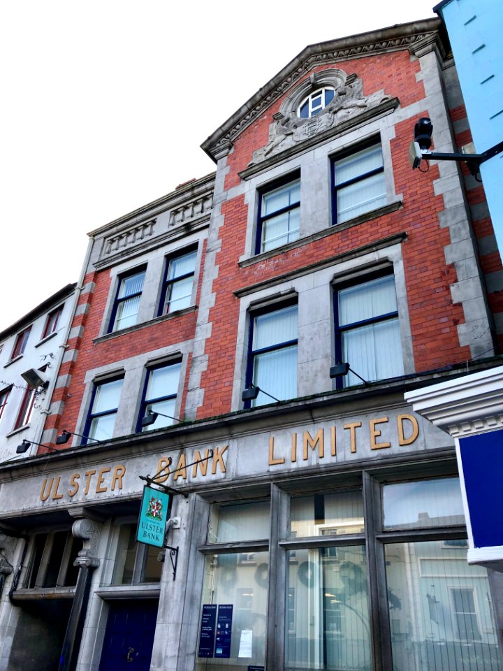 Ulster Bank Building, Cill Chainnigh, Éire 