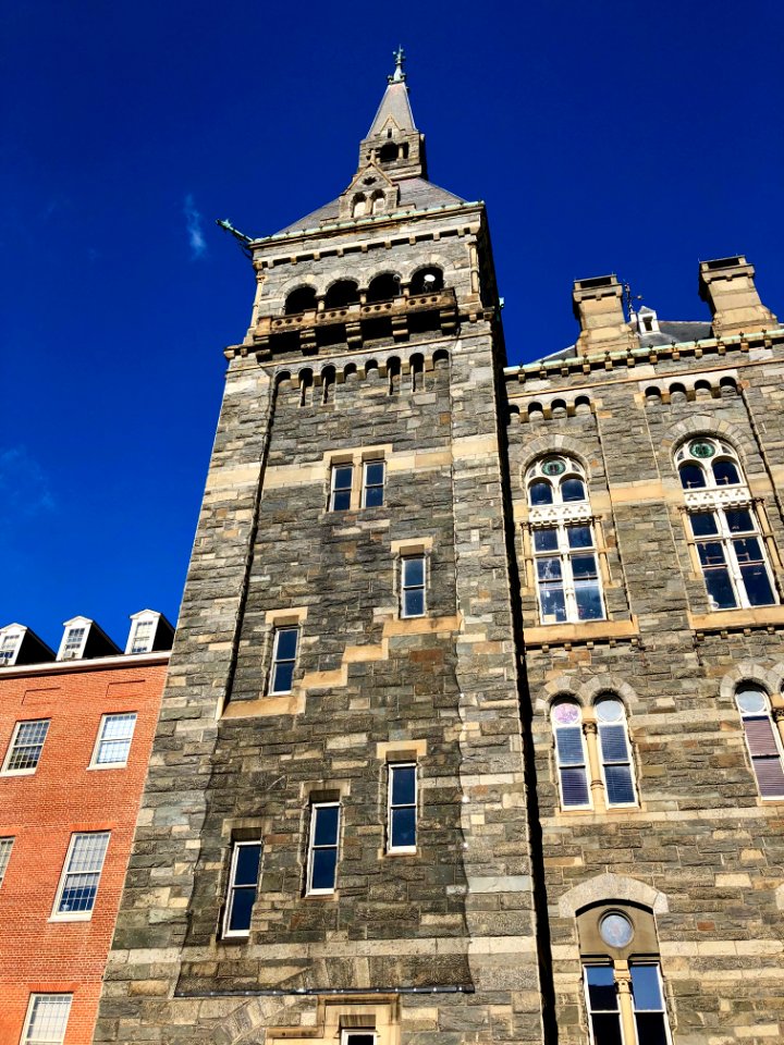 Healy Hall, Georgetown University, Georgetown, Washington,… 