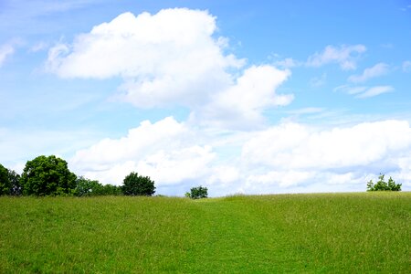 Idyll sky clouds