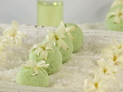Natural cosmetics wellness relax