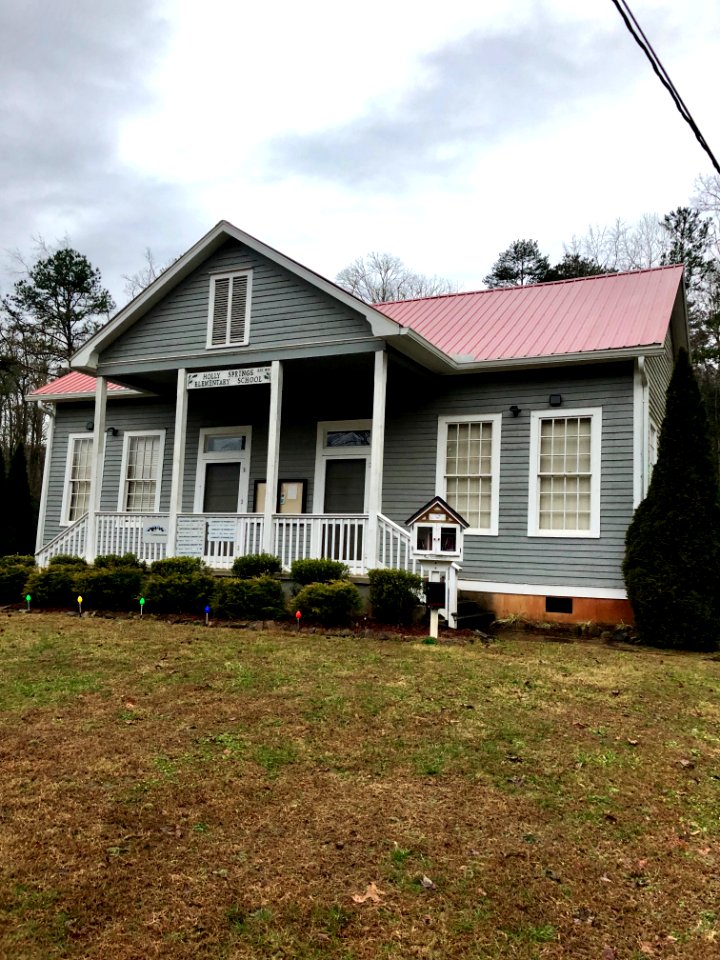 Old Holly Springs School, Holly Springs, NC 