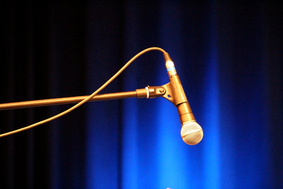 Microphone music concert