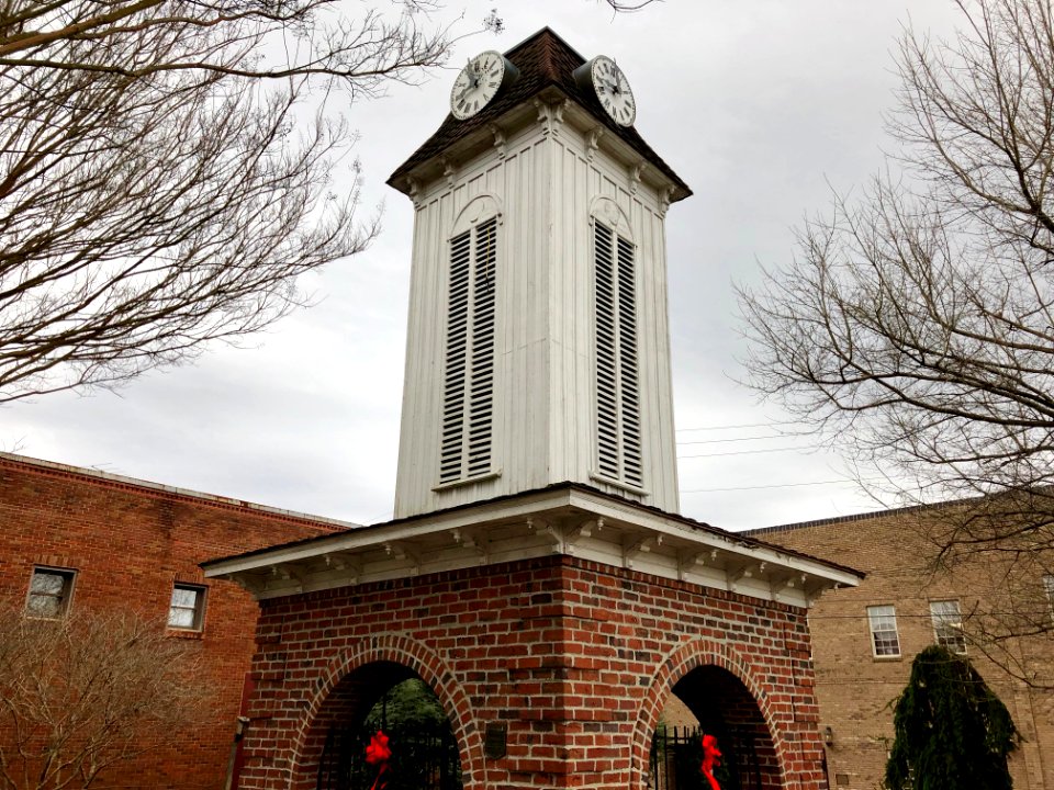 Old Macon County Courthouse Clocktower, Franklin, NC 