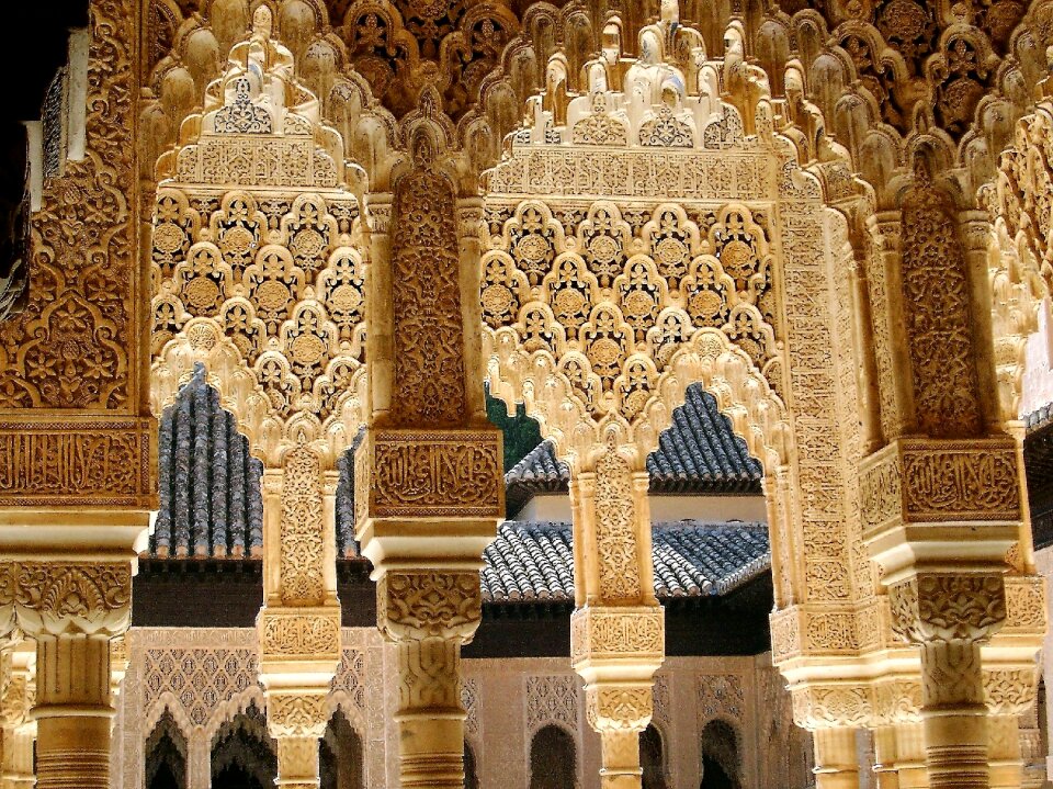 Palace andalusia architecture photo