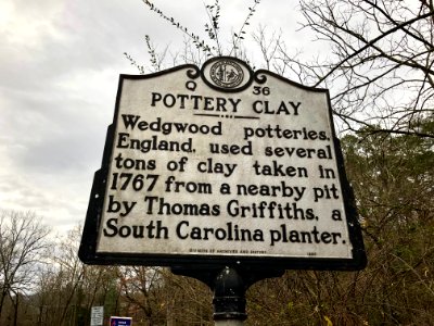 Pottery Clay Historical Marker, Cowee, NC 
