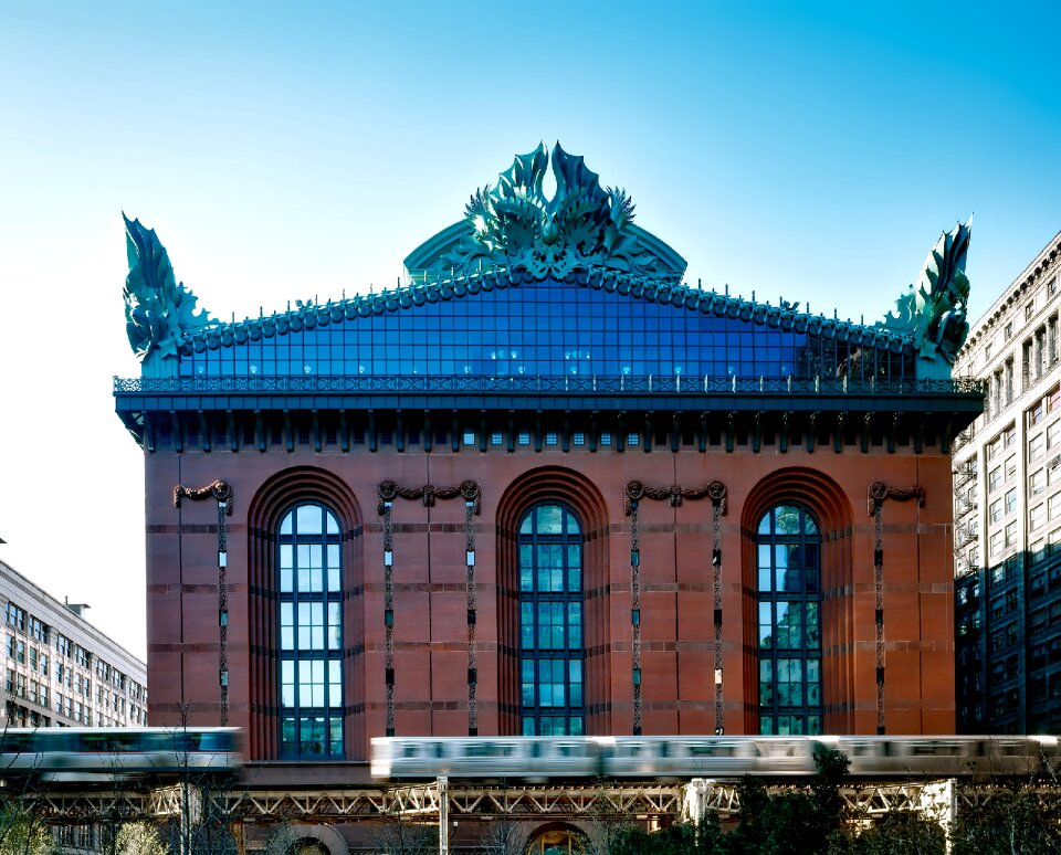 Urban buildings architecture