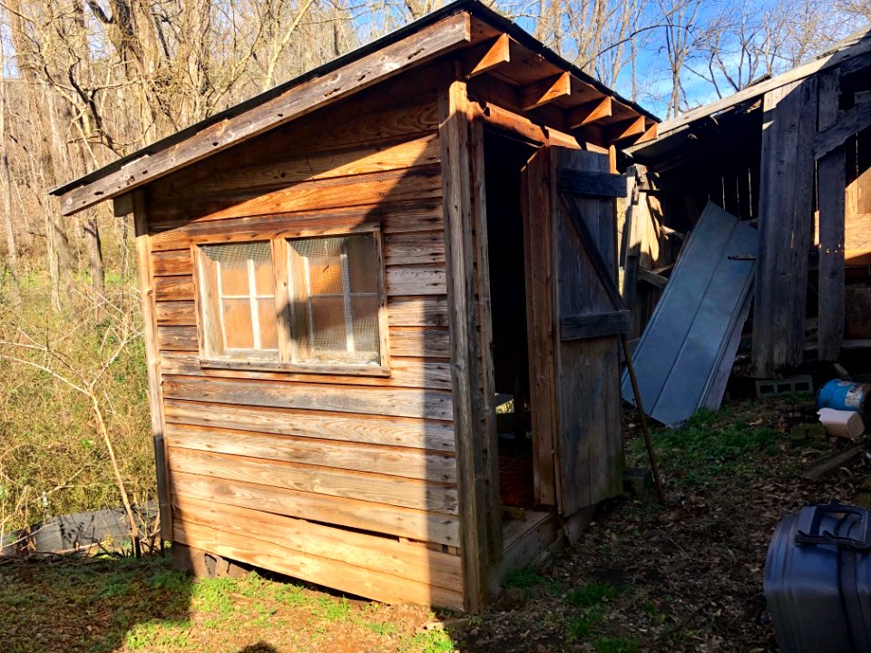Outhouse, Monteith Farmstead, Dillsboro, NC 