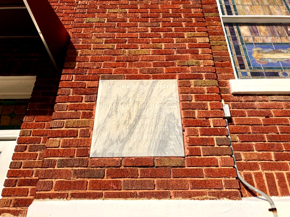 Cornerstone, First United Methodist Church, Murphy, NC 