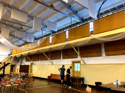 Gymnasium Building, Old Fines Creek School, Fines Creek, N… 