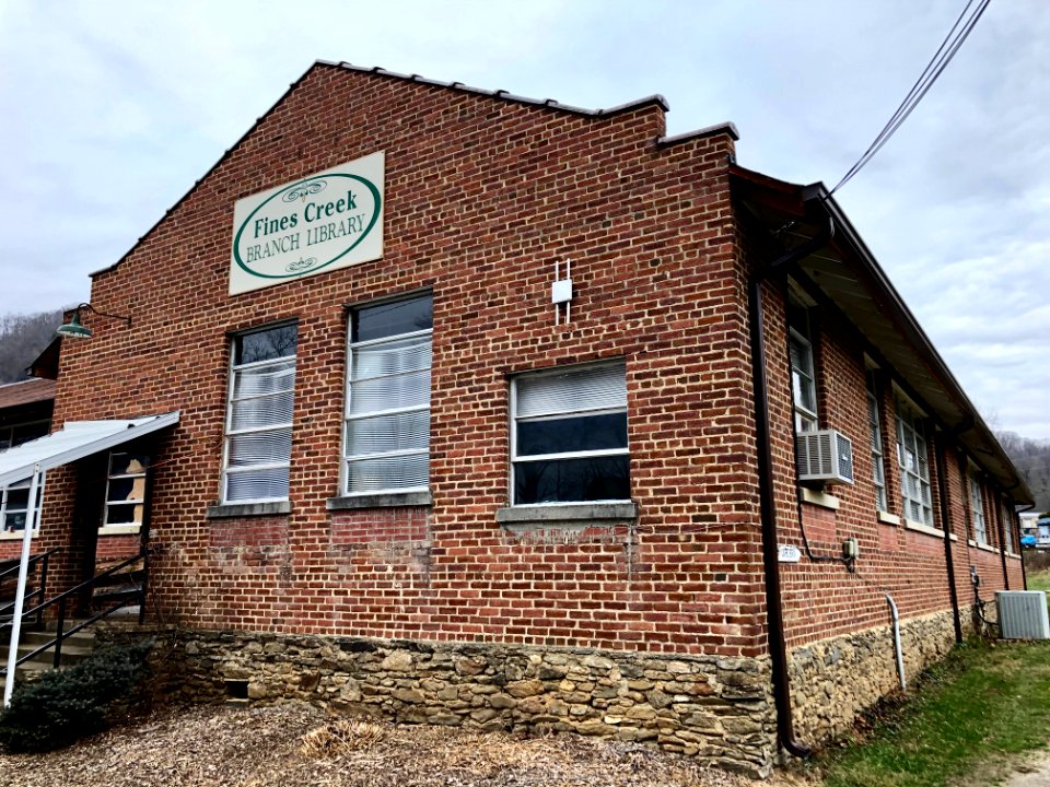 Old Fines Creek School, Fines Creek, NC 