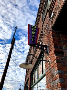 Orbit Sign, West Asheville, Asheville, NC 