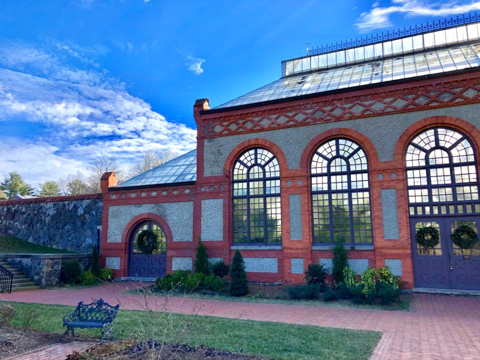 Walled Garden Conservatory, Biltmore Estate, Asheville, NC… 