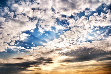 White cloud cloudy landscape