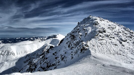 Mountains winter tatry
