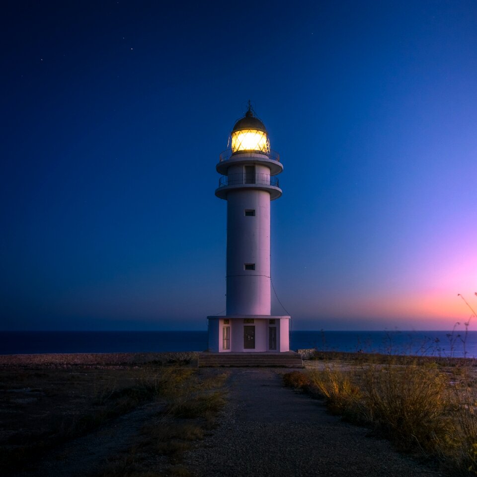 Light ocean sea
