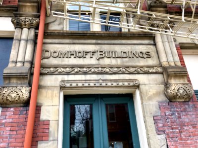 Domhoff Building, Hamilton Avenue and Chase Avenue, Norths… 