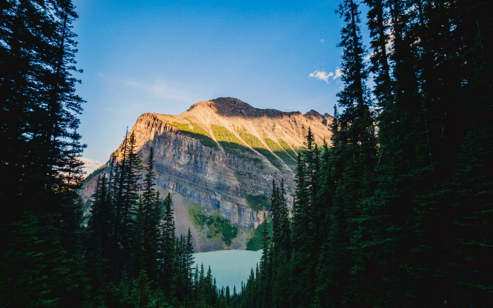 Landscape mountain mountain range