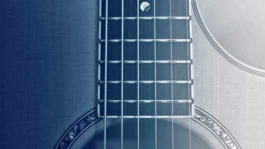 String instrument blue music blue guitar
