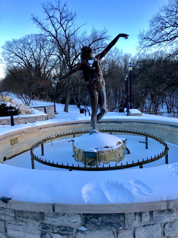 Burnet Woods Fountain, Clifton, Cincinnati, OH 