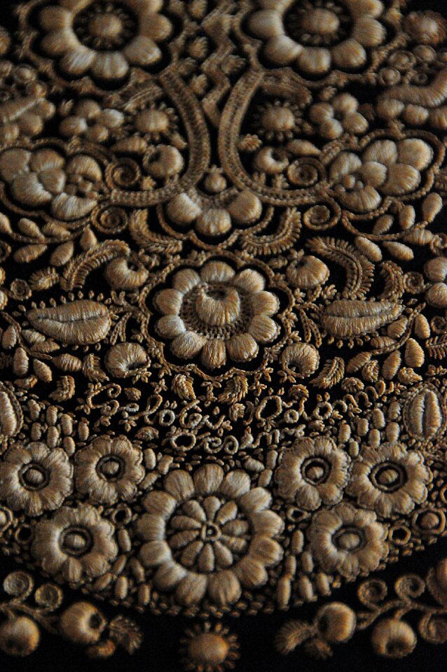 Black flower dark