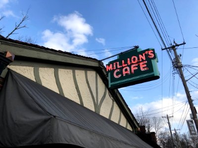 Million's Cafe Sign, Mount Lookout, Cincinnati, OH 