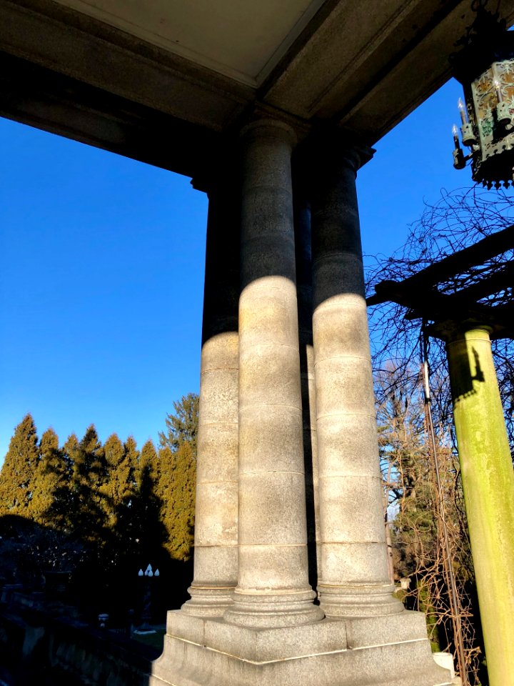Column Detail, Laurel Court, Belmont Avenue, College Hill,… 