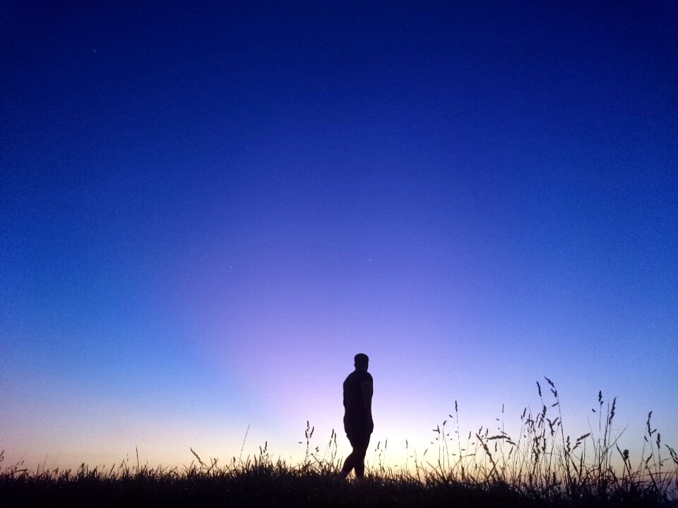 Happy sunlight sunset sky