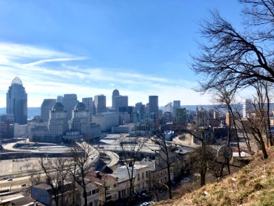View of Downtown from Mount Adams, Cincinnati, OH 