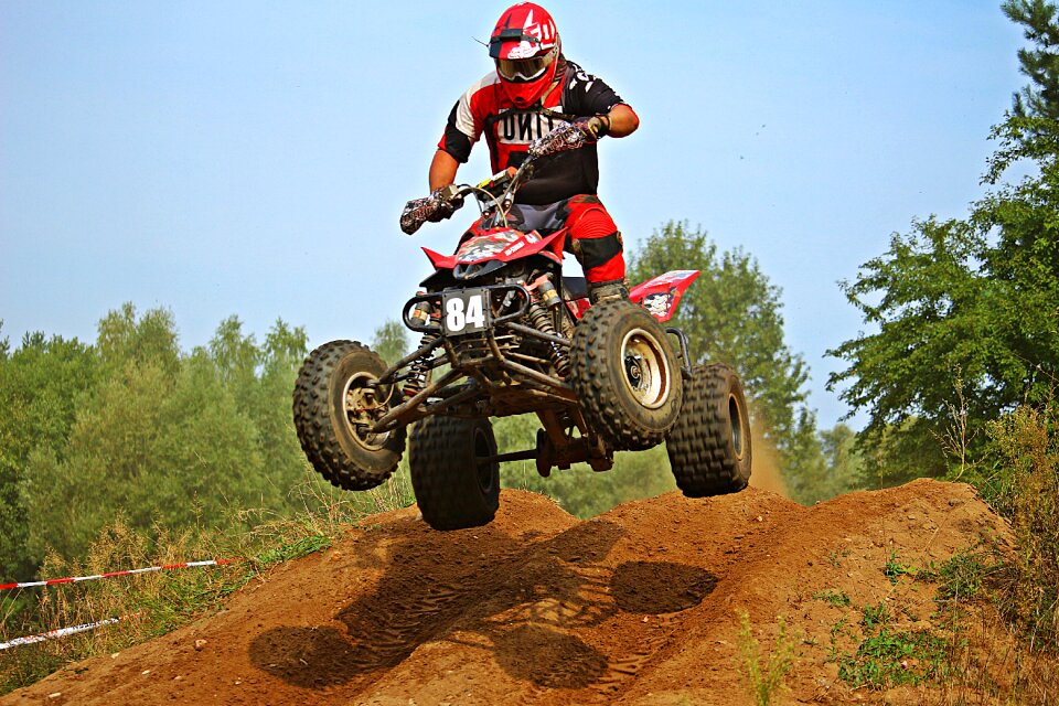 Motocross jump all-terrain vehicle