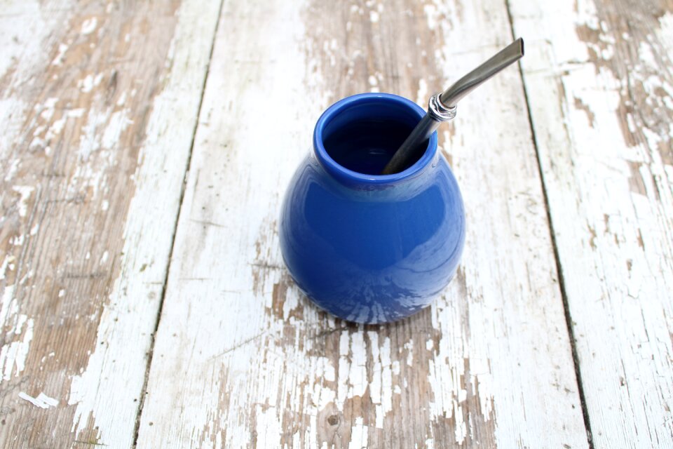 Yerba mate matero the bombilla