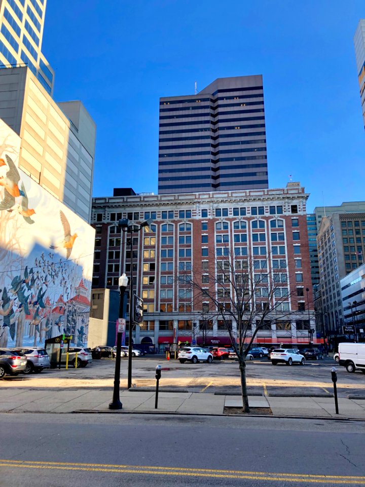 Provident Building from 8th Street, Cincinnati, OH 
