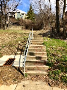 Baymiller Street, Steps, Over-the-Rhine, Cincinnati, OH 