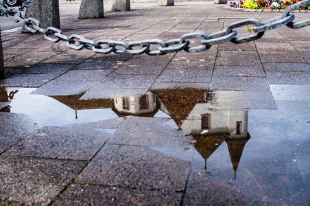 Puddle wet chain
