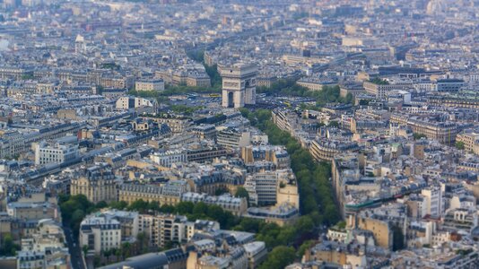 Eiffel tower view places of interest