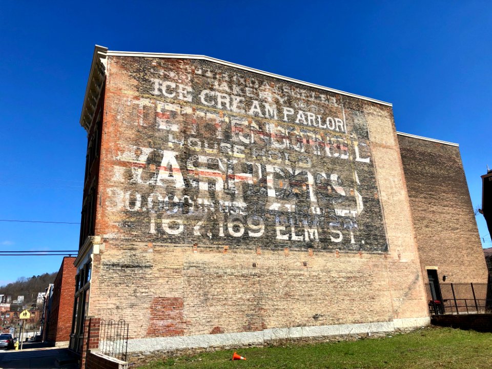 Ghost Sign, West End, Cincinnati, OH 