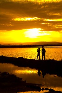 Sunset salins gruissan