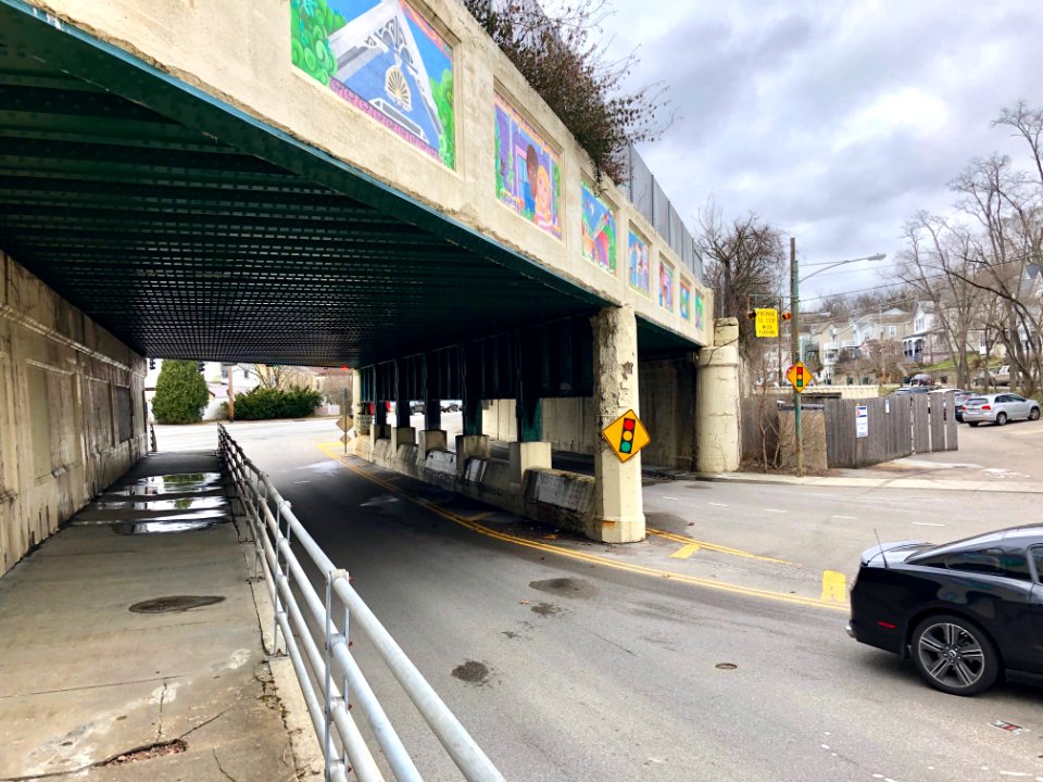 Delta Avenue Underpass, Columbia-Tusculum, Cincinnati, OH 