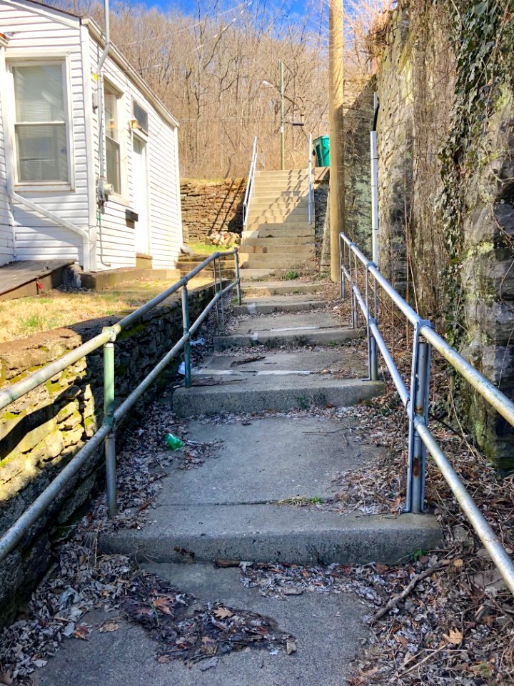 Hartmann Street Steps, Sedamsville, Cincinnati, OH 